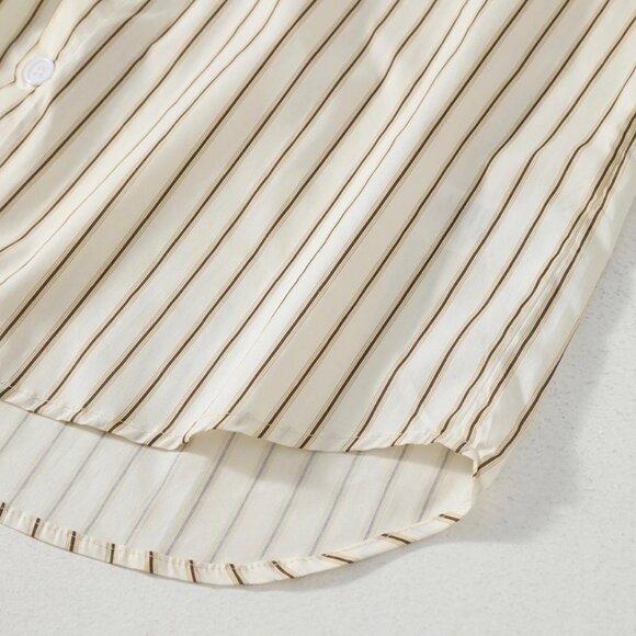 We11done Striped Men's Shirt - Picture 6 of 8